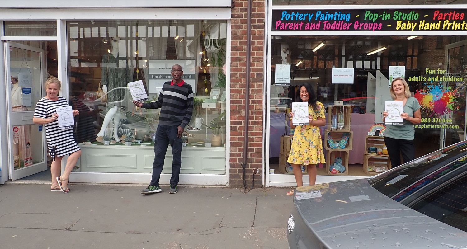 Outside La Maison and Splattercraft with Sammy Green and Dashey Sidhu