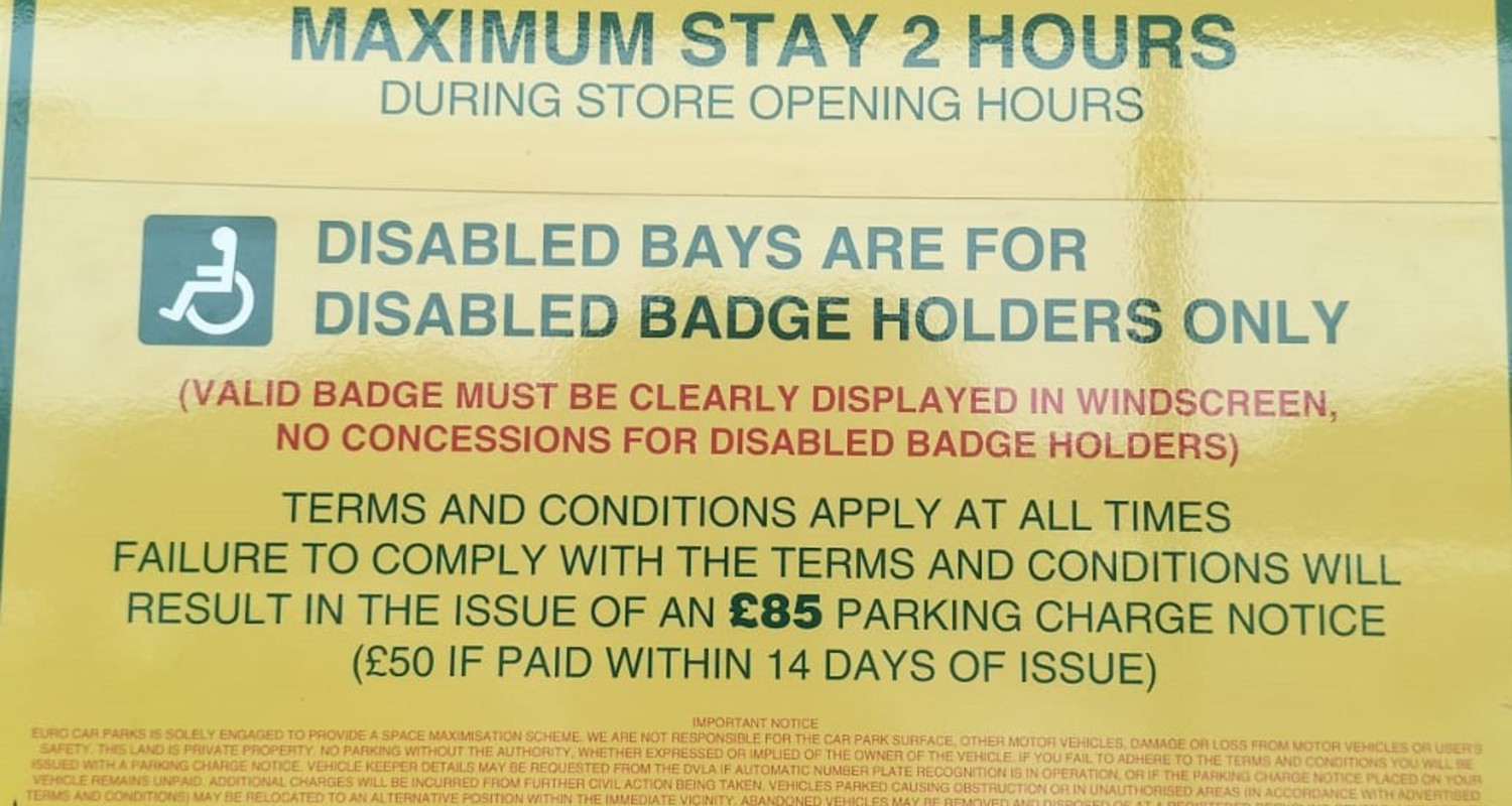 Corrected sign